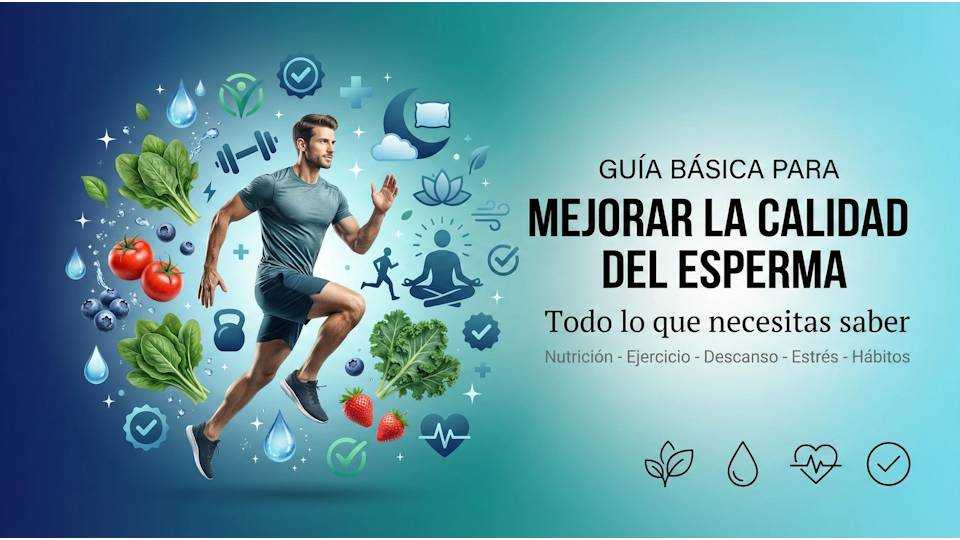 Guía básica para mejorar la calidad del esperma: todo lo que necesitas saber